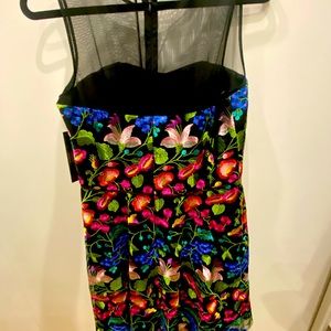 NWT Tahari Embroidered Dress